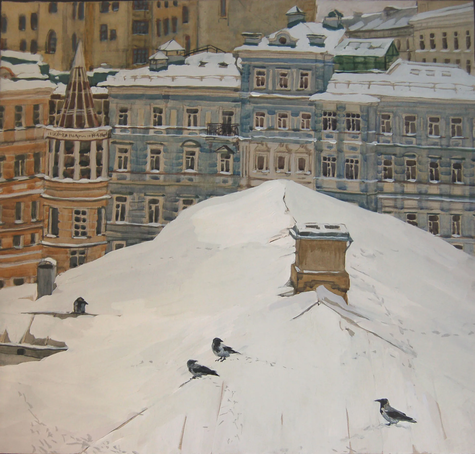 Белые крыши