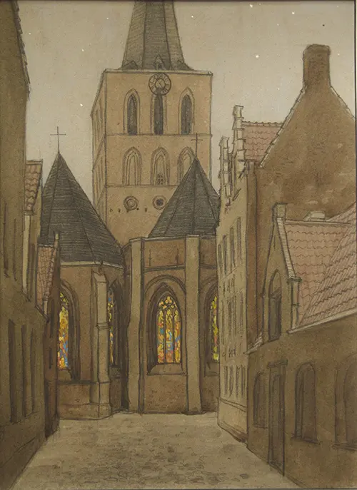 Брюгге. Вечер