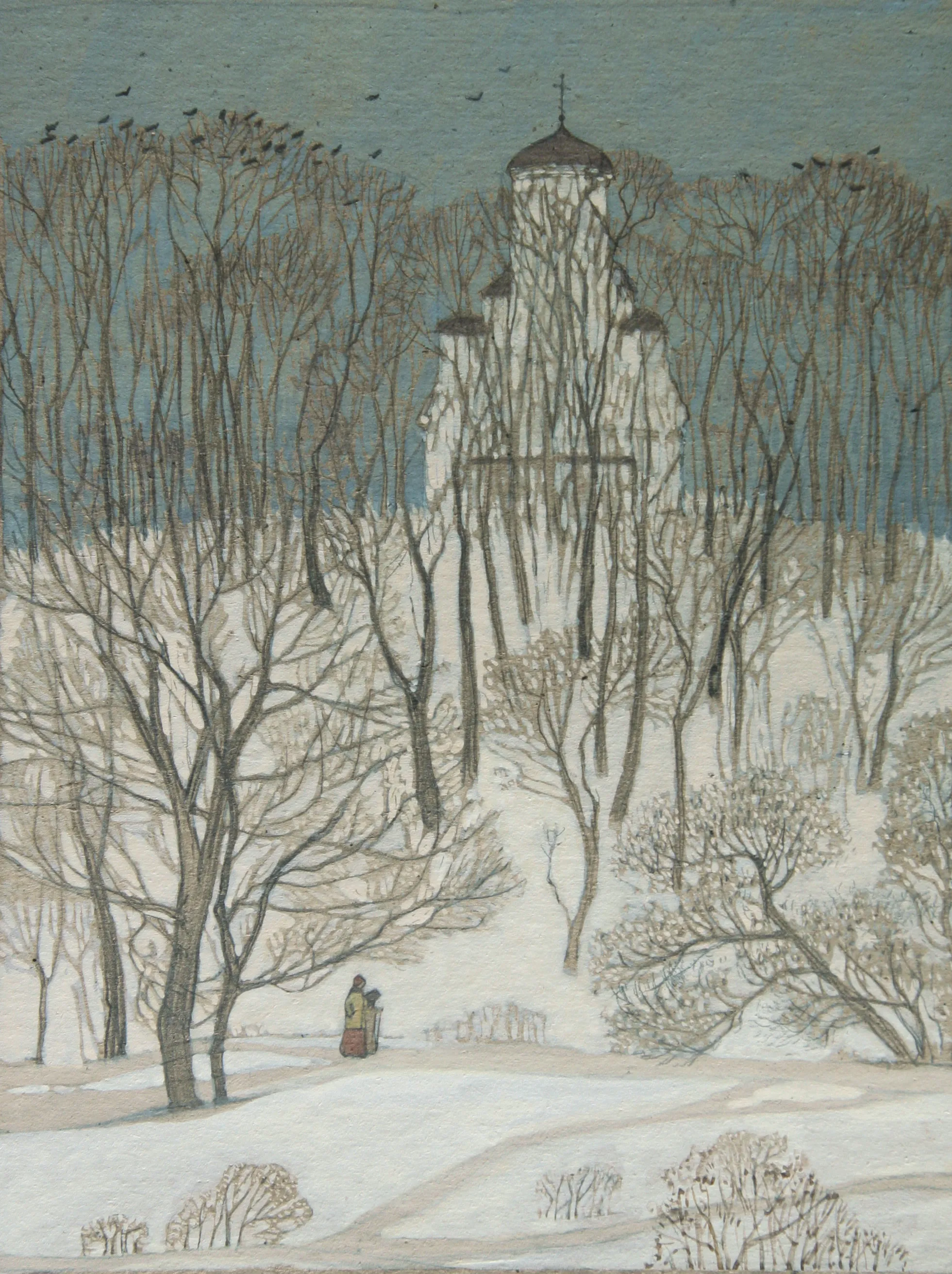 Зимний вечер. Коломенское