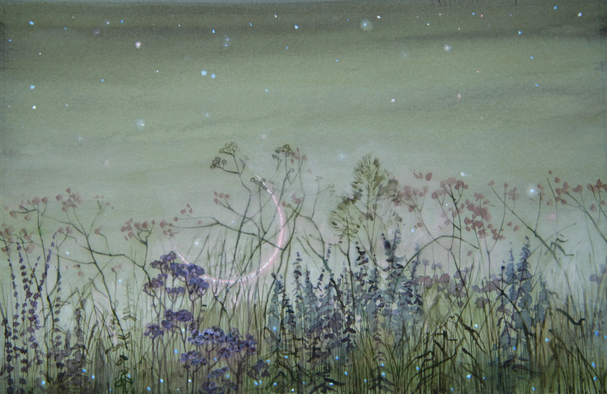 Месяц всходит