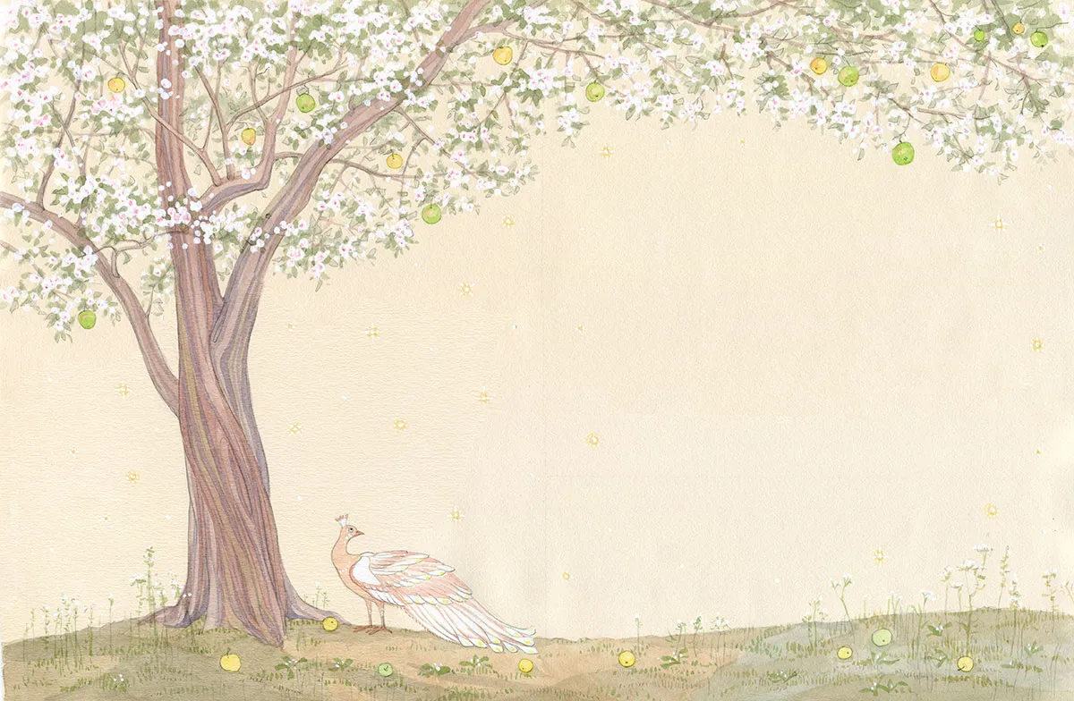 Жители райского сада. Форзац