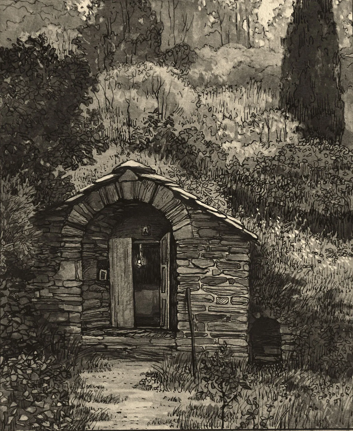 Святая гора Афон. Иллюстрация 3