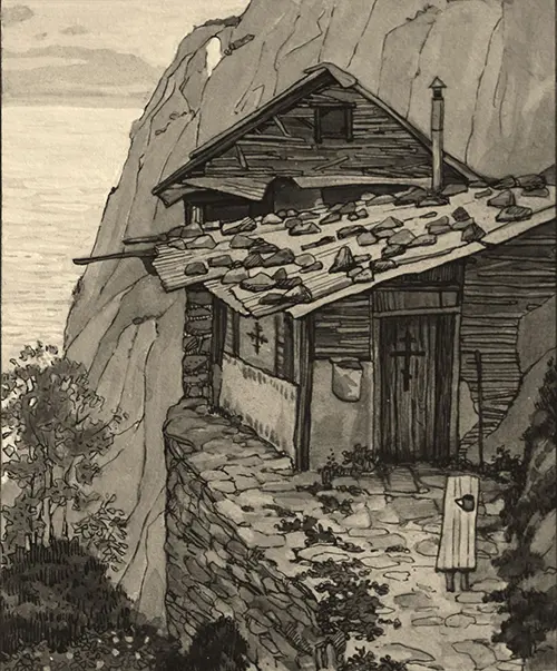 Святая гора Афон. Иллюстрация 7