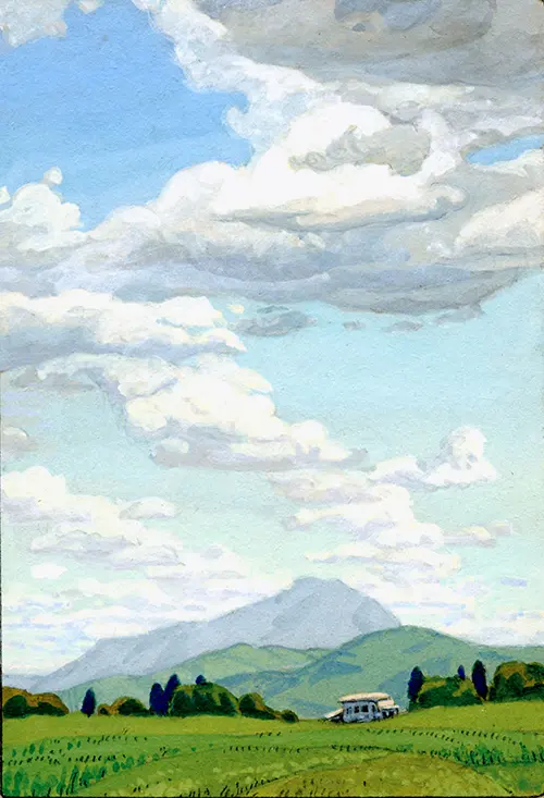 Иллюстрация 1 к книге Тропа в белых облаках