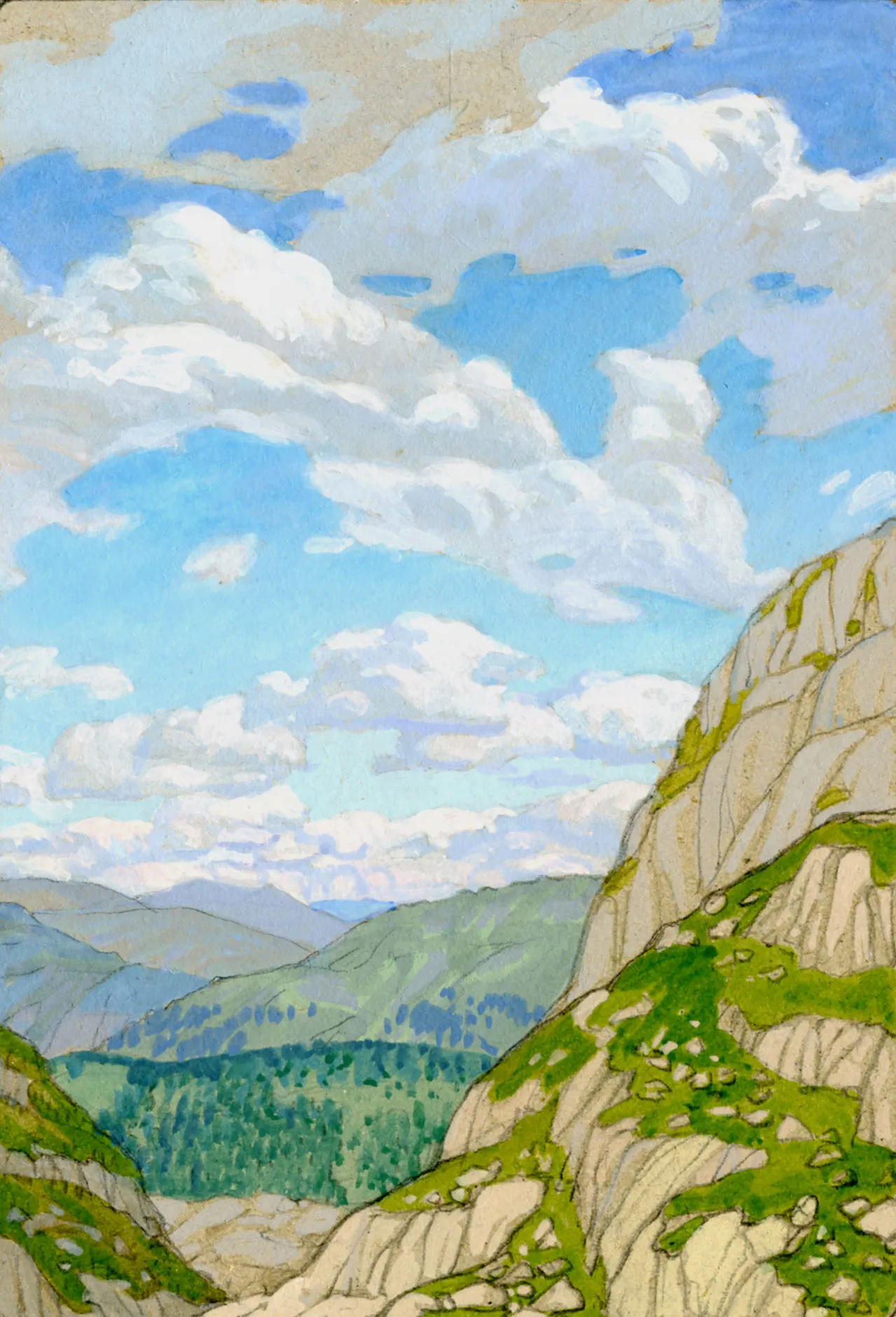 Иллюстрация 2 к книге Тропа в белых облаках