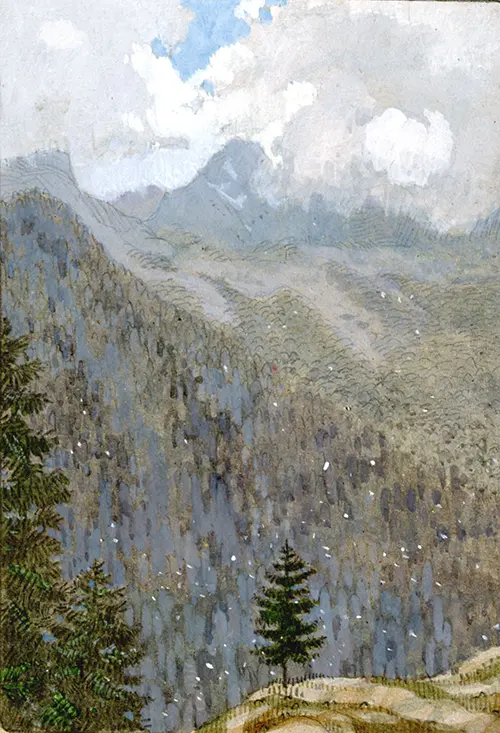 Иллюстрация 9 к книге Тропа в белых облаках