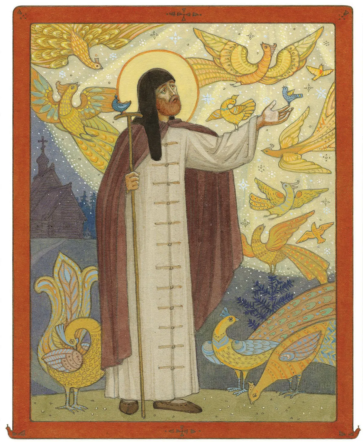 Чудесное видение преподобного Сергия