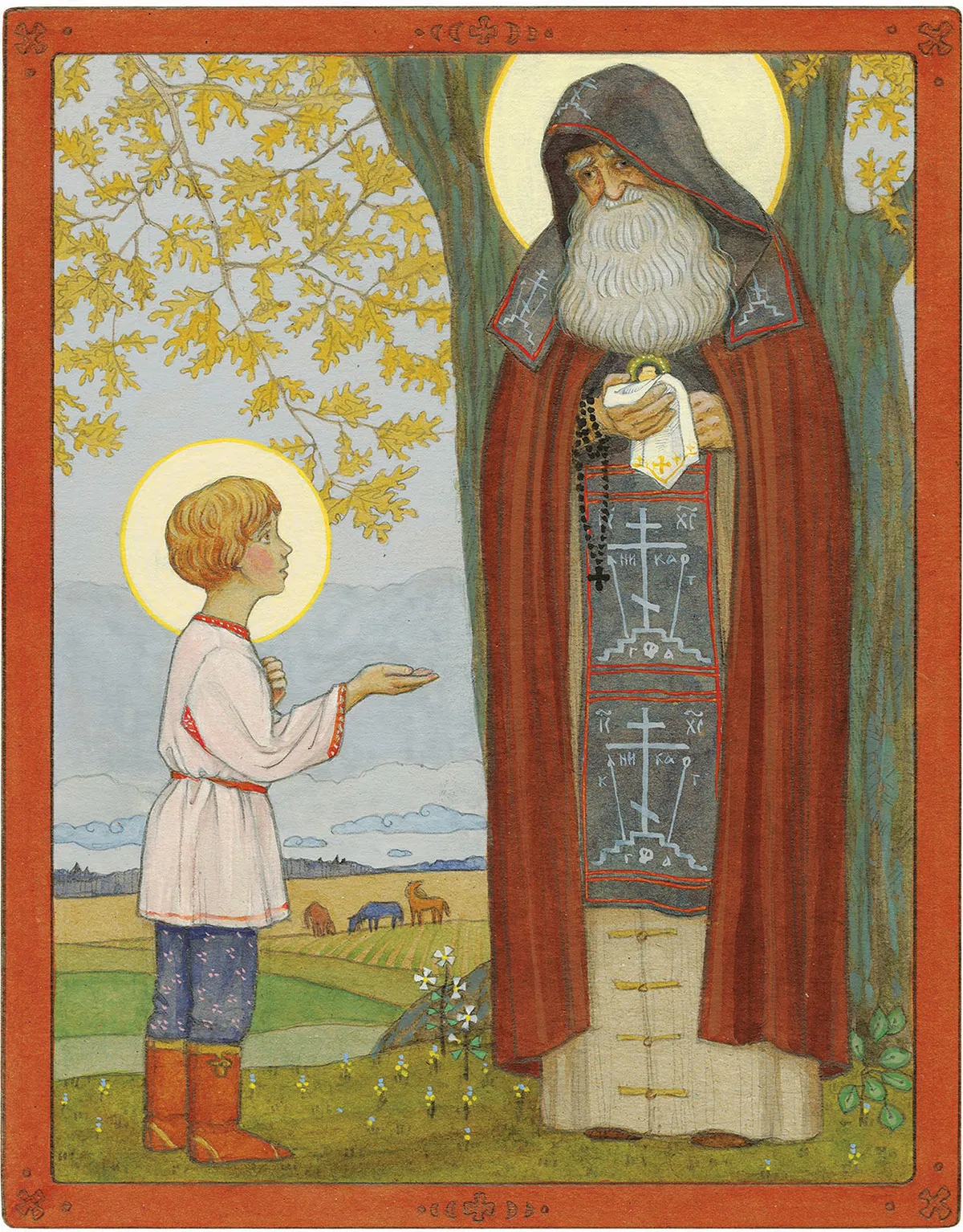 Отрочество. Встреча со старцем