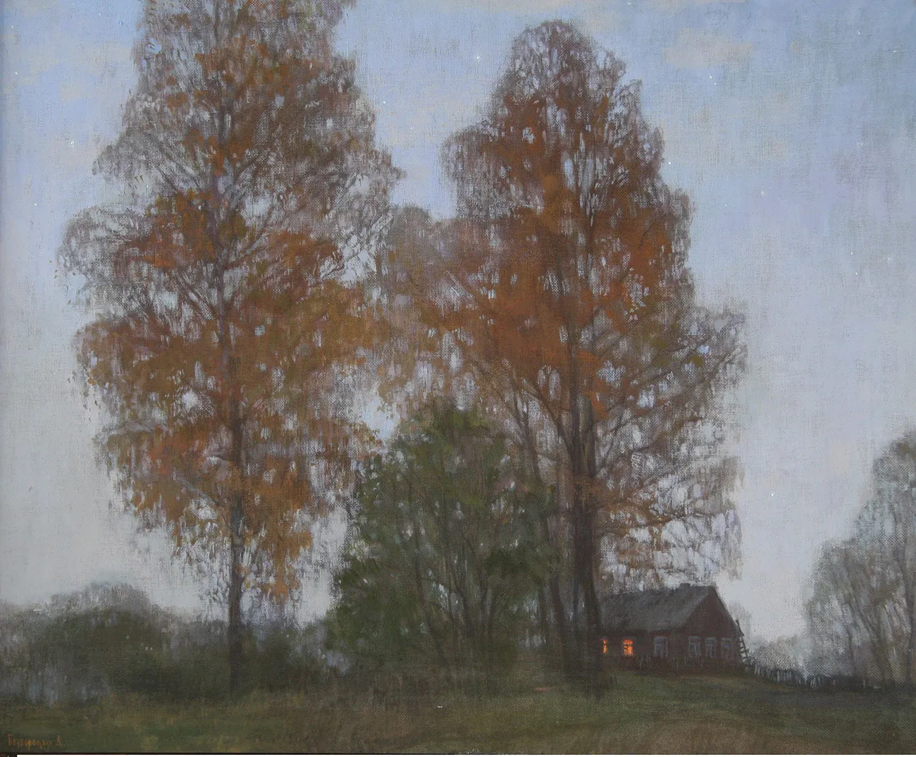 Берёзовый вечер