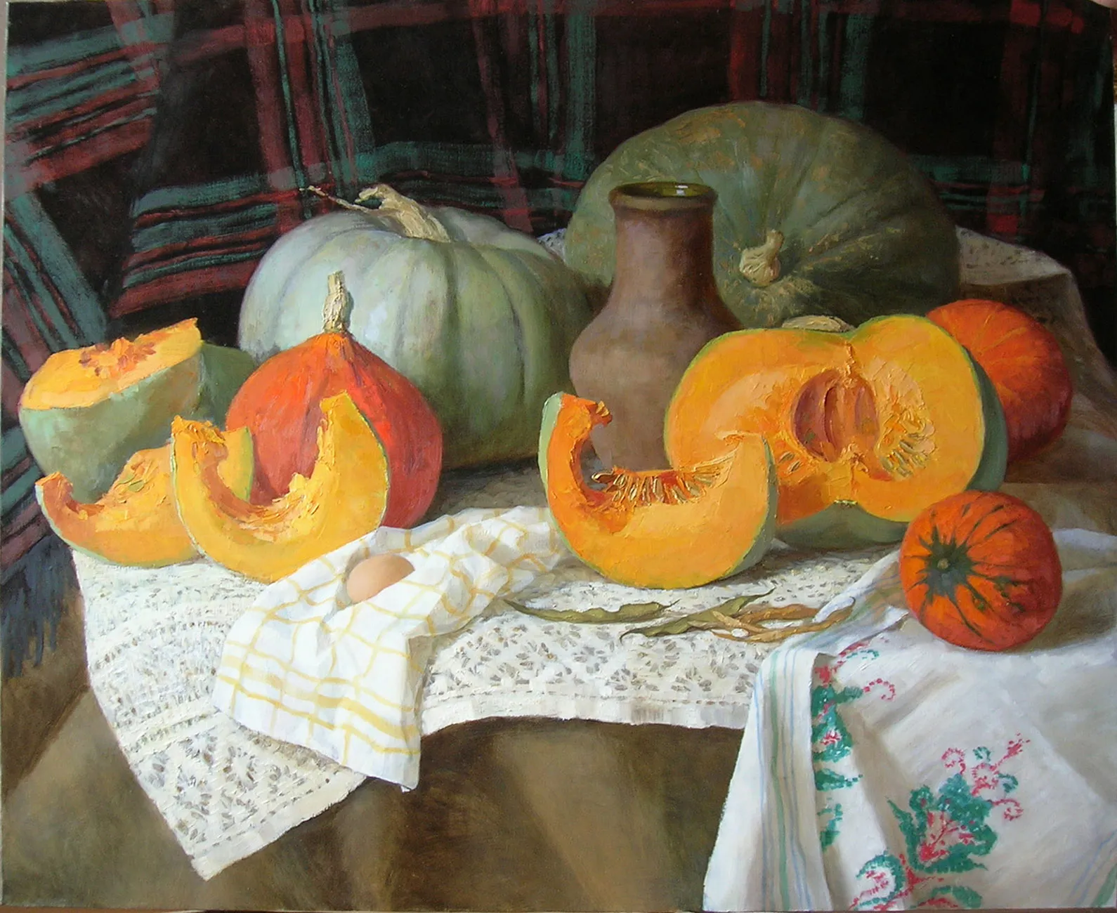 Деревенский праздник. Крестины