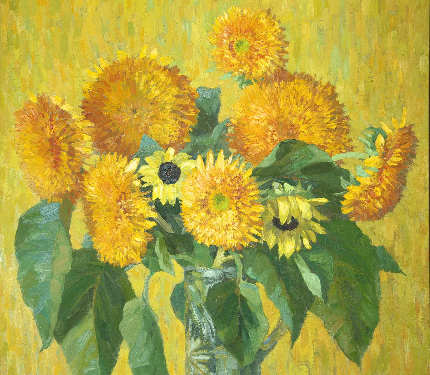 Подсолнухи