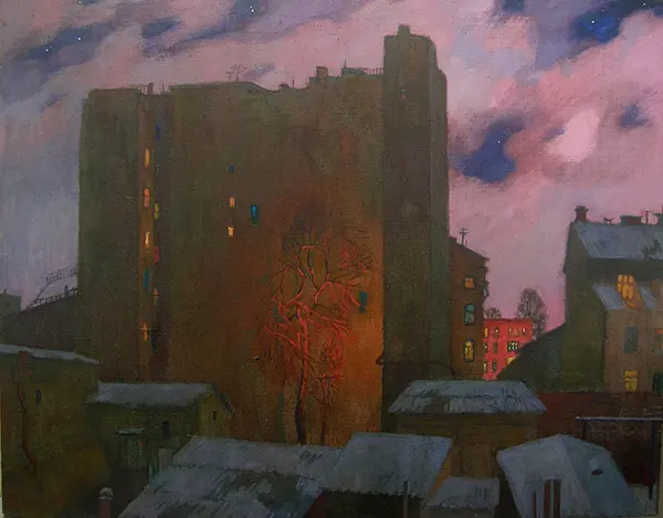 Розовые облака. Петербург