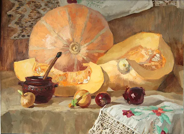 Тыквы и лук