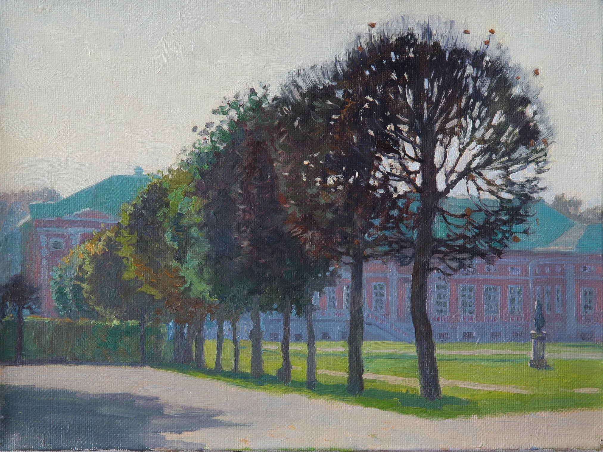 Солнечный день в усадьбе