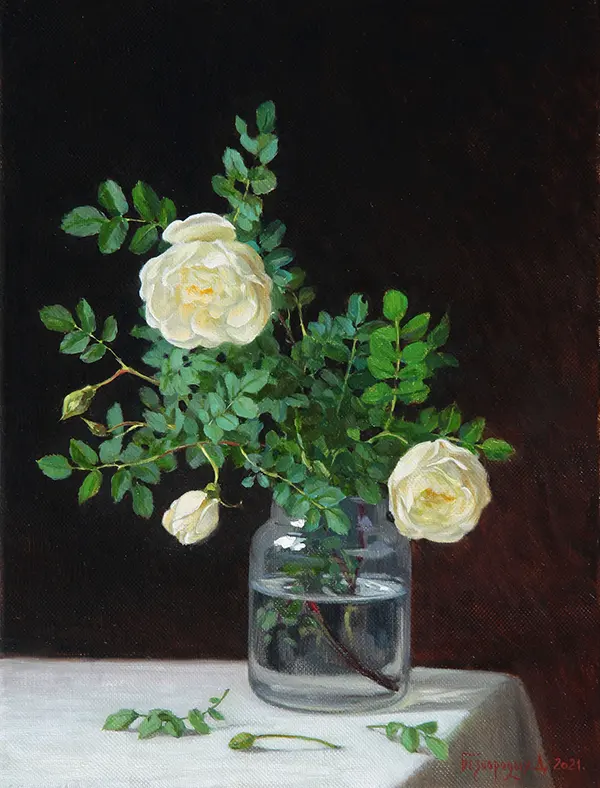 Белый шиповник