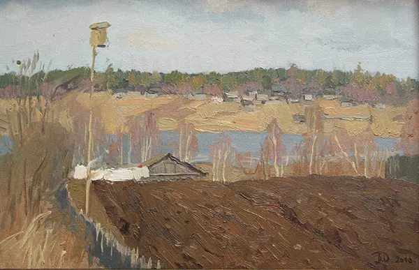 Весна. Вспаханная земля