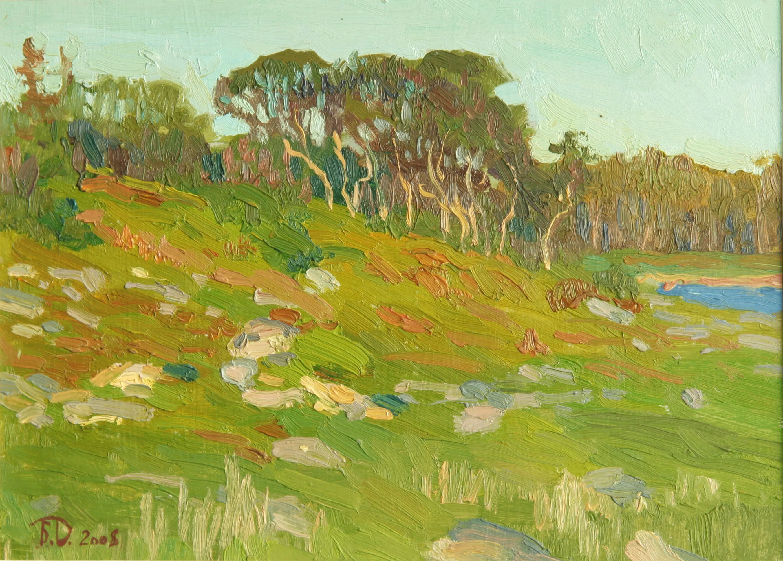 На закате. Северный мотив