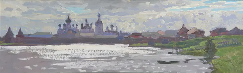 Соловецкий монастырь. Полдень