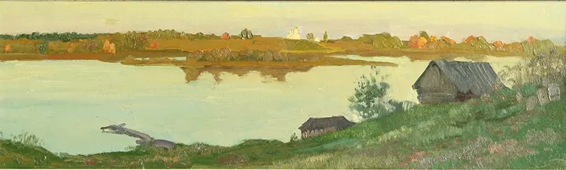 Тёплый вечер. Тихо