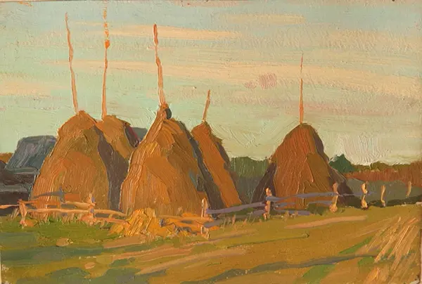 Тёплый закат